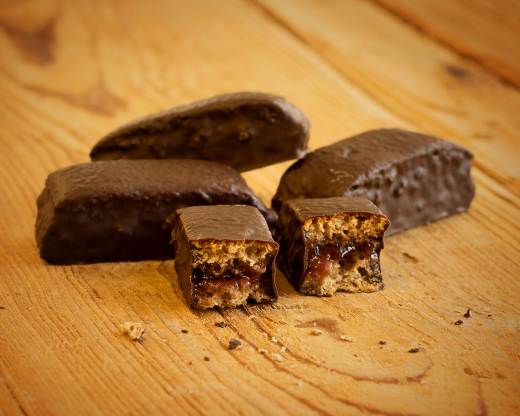 Brombeer-Schokoladenspitzen